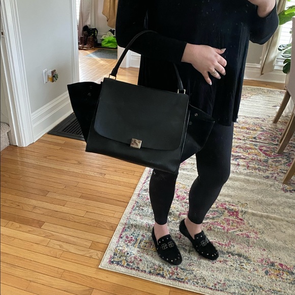 Celine Black trapeze tote - Picture 2 of 8